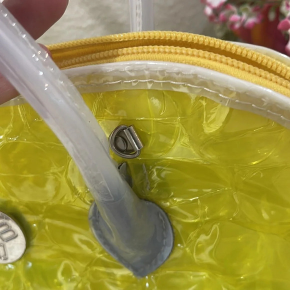 Big Bubble Bag BBB Made in Italy Yellow Bubble Wrap Handbag Y2K Eco friendly - Picture 15 of 17